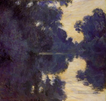 Seine Painting - Morning on the Seine Claude Monet